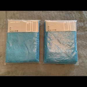 Lot of 4 Curtain Panels IKEA Amorf Spets